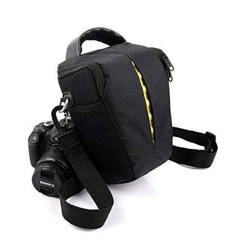 DIODIOR Funda Impermeable para cámara para Panasonic Lumix FZ85 FZ83 FZ82 FZ80 DC FZ82 GF7 GF6 GF8 G9 Nikon D5300 D3400 D90-in Cámara/Bolsas de Video, Amarillo