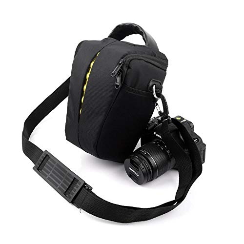 DIODIOR Funda Impermeable para cámara para Panasonic Lumix FZ85 FZ83 FZ82 FZ80 DC FZ82 GF7 GF6 GF8 G9 Nikon D5300 D3400 D90-in Cámara/Bolsas de Video, Amarillo