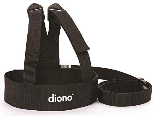 Diono - Correa para niños con arnés (cinta de 1,2 m), color negro