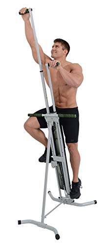 DIRECT TV OUTLET Vertical Gym Visto en TV Máquina de Escalada Vertical Cardio y Tonificación Para Quemar Grasas y Tonificar Todos los Músculos - Altura regulable, color Negro DIRECT TV OUTLET Vertical Gym Visto en TV Máquina de Escalada Vertical Cardio y Tonificación Para Quemar Grasas y Tonificar Todos los Músculos - Altura regulable, color Negro