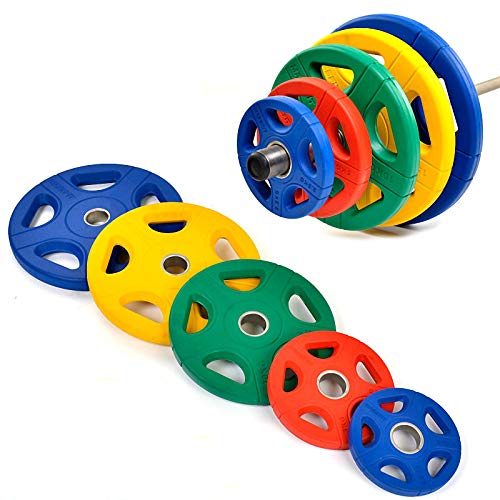 Discos de Pesas/Pesas Ideales para Mancuernas Y Barras Olímpicas Diámetro 50 Mm, 2.5kg-20kg Discos De Pesas,2x5kg Discos de Pesas/Pesas Ideales para Mancuernas Y Barras Olímpicas Diámetro 50 Mm, 2.5kg-20kg Discos De Pesas,2x5kg