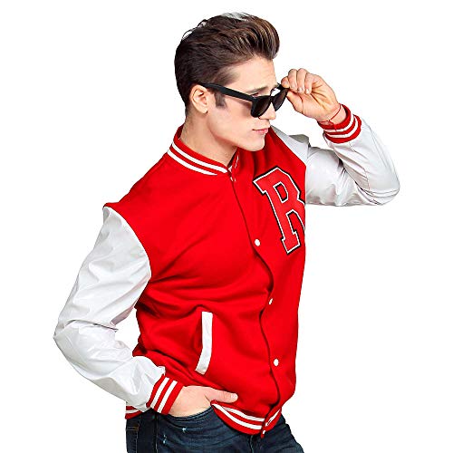 Disfraz de atleta Widmann 01254 para hombre, color rojo y blanco, talla XL , color/modelo surtido
