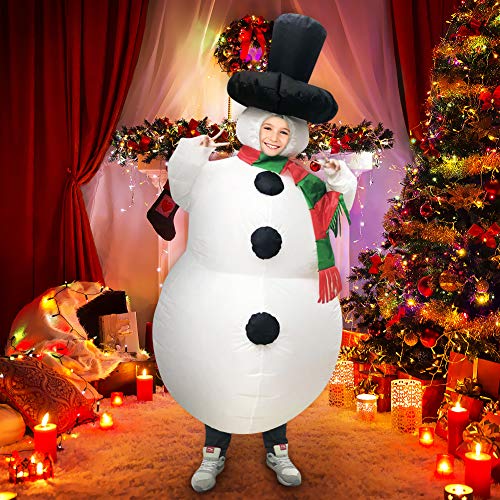 Disfraz de muƱeco de Nieve Inflable Disfraz de Navidad para niƱos Disfraz de Fiesta Traje Ropa Regalo Creativo Ropa Disfraces Divertidos para niƱos 120-140 cm / 47-55 in Disfraz de muƱeco de Nieve Inflable Disfraz de Navidad para niƱos Disfraz de Fiesta Traje Ropa Regalo Creativo Ropa Disfraces Divertidos para niƱos 120-140 cm / 47-55 in
