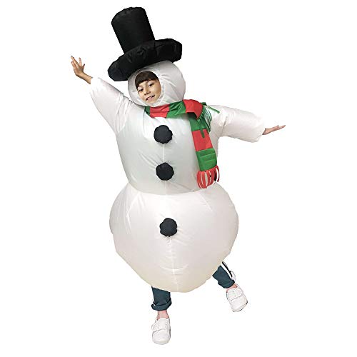 Disfraz de muƱeco de Nieve Inflable Disfraz de Navidad para niƱos Disfraz de Fiesta Traje Ropa Regalo Creativo Ropa Disfraces Divertidos para niƱos 120-140 cm / 47-55 in Disfraz de muƱeco de Nieve Inflable Disfraz de Navidad para niƱos Disfraz de Fiesta Traje Ropa Regalo Creativo Ropa Disfraces Divertidos para niƱos 120-140 cm / 47-55 in