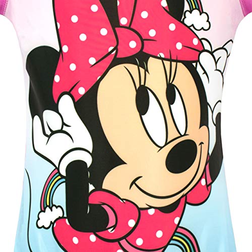 Disney Bañador para Niña Minnie Mouse Azul 3 a 4 Años
