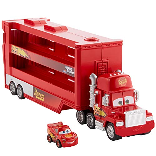 Disney Cars Pixar Camión de Mack para minicoches de Carreras de Cars (Mattel GNW34) Disney Cars Pixar Camión de Mack para minicoches de Carreras de Cars (Mattel GNW34)