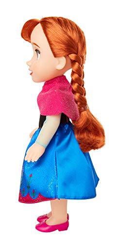 Disney Frozen, Elsa Muñeca Grande (38 Cm) Comsu Precioso Vestido de la Pelicula