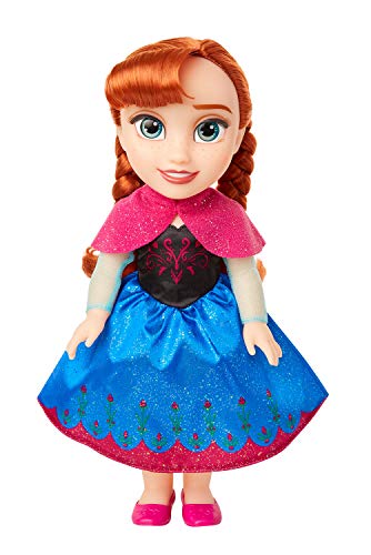 Disney Frozen, Elsa Muñeca Grande (38 Cm) Comsu Precioso Vestido de la Pelicula