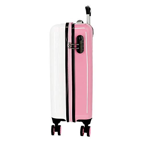 Disney Minnie Magic Maleta de cabina Blanco 37x55x20 cms Rígida ABS Cierre combinación 33L 2,8Kgs 4 Ruedas Dobles Equipaje de Mano Disney Minnie Magic Maleta de cabina Blanco 37x55x20 cms Rígida ABS Cierre combinación 33L 2,8Kgs 4 Ruedas Dobles Equipaje de Mano