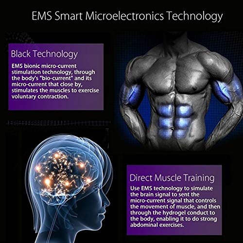 Dispositivo de Entrenamiento con Banda de Estimulación Muscular para Tonificación de Toner Para Músculos Músculos Portátiles Inalámbricos para Dispositivos de Gimnasia Músculos que Esculpen en el Hoga