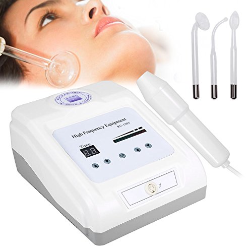 Dispositivo portátil de alta frecuencia para el cuidado de la piel, ideal para tratar el acné, eliminar arrugas y reafirmar la piel facial; para spa, salón, máquina de belleza Dispositivo portátil de alta frecuencia para el cuidado de la piel, ideal para tratar el acné, eliminar arrugas y reafirmar la piel facial; para spa, salón, máquina de belleza