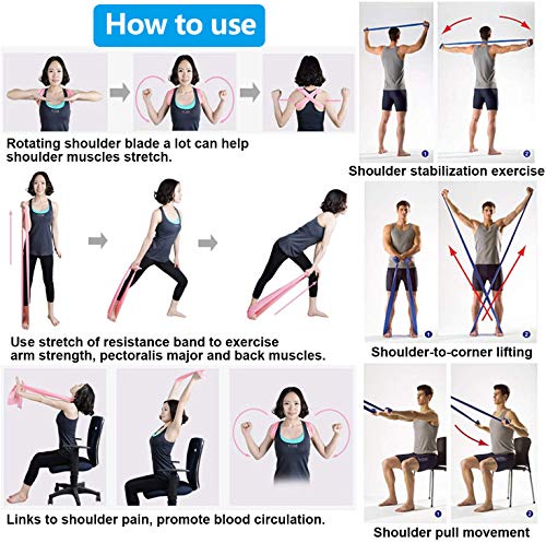 DIWUJI 3 Piezas Bandas Elásticas Fitness, 1.5M Bandas Elásticas Resistencia Ejercicio Set con 3 Niveles de Resistencia para Yoga, Pilates, Crossfit, Estiramiento de Fuerza DIWUJI 3 Piezas Bandas Elásticas Fitness, 1.5M Bandas Elásticas Resistencia Ejercicio Set con 3 Niveles de Resistencia para Yoga, Pilates, Crossfit, Estiramiento de Fuerza