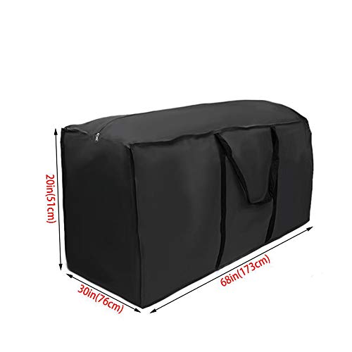 DIYARTS 210D Bolsa de Almacenamiento Grande Bolsa Plegables para Ropa de Tela Oxford Impermeable Organizador de Viaje para Acampar Funda de Transporte Ligera con Cremallera (173 * 76 * 51cm) DIYARTS 210D Bolsa de Almacenamiento Grande Bolsa Plegables para Ropa de Tela Oxford Impermeable Organizador de Viaje para Acampar Funda de Transporte Ligera con Cremallera (173 * 76 * 51cm)