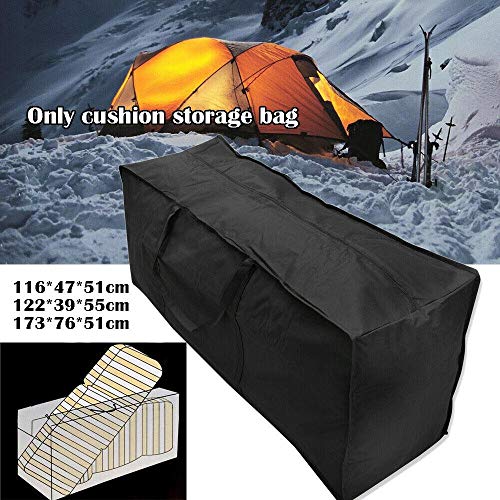 DIYARTS 210D Bolsa de Almacenamiento Grande Bolsa Plegables para Ropa de Tela Oxford Impermeable Organizador de Viaje para Acampar Funda de Transporte Ligera con Cremallera (173 * 76 * 51cm) DIYARTS 210D Bolsa de Almacenamiento Grande Bolsa Plegables para Ropa de Tela Oxford Impermeable Organizador de Viaje para Acampar Funda de Transporte Ligera con Cremallera (173 * 76 * 51cm)