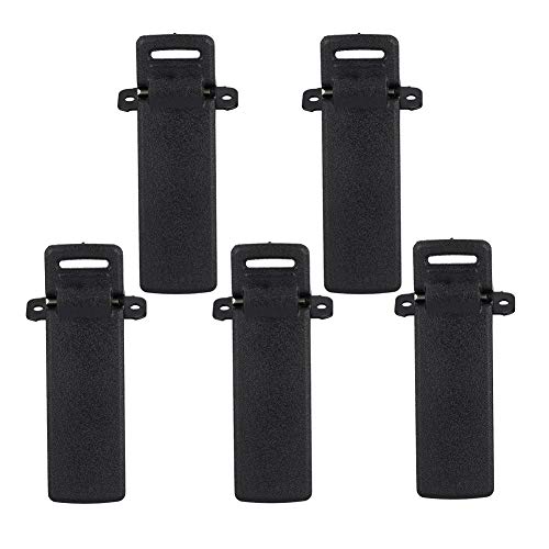 Diyeeni 5PCS Clip portátil para cinturón Clip Duradero de walkie Talkie Compatible con BAOFENG UV-5R / UV-5RA / UV-5RB / UV-5RC / UV-5RD / UV-5RE / UV-5RE MÁS TH-F8 Diyeeni 5PCS Clip portátil para cinturón Clip Duradero de walkie Talkie Compatible con BAOFENG UV-5R / UV-5RA / UV-5RB / UV-5RC / UV-5RD / UV-5RE / UV-5RE MÁS TH-F8