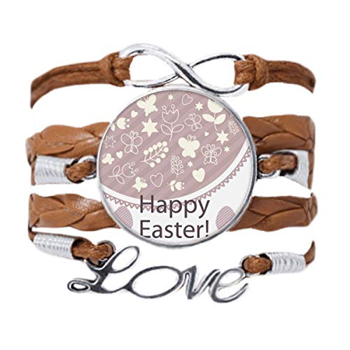 DIYthinker - Pulsera de cuerda con forma de huevo morada para regalo DIYthinker - Pulsera de cuerda con forma de huevo morada para regalo
