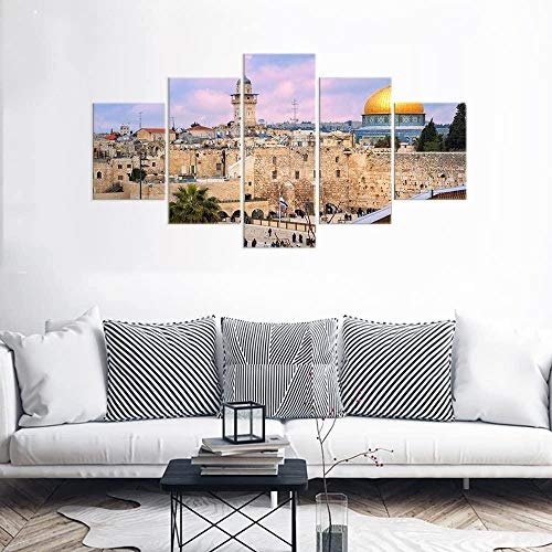 Djdasn 5 Paneles Lienzo Islámico Pared Arte Impresión Paisaje Musulmán Pintura Carteles Decoración Del Hogar Galería Ilustraciones oficina estudiar cabecera dormitorio sala bar Fondo de la pared Gimn Djdasn 5 Paneles Lienzo Islámico Pared Arte Impresión Paisaje Musulmán Pintura Carteles Decoración Del Hogar Galería Ilustraciones oficina estudiar cabecera dormitorio sala bar Fondo de la pared Gimn
