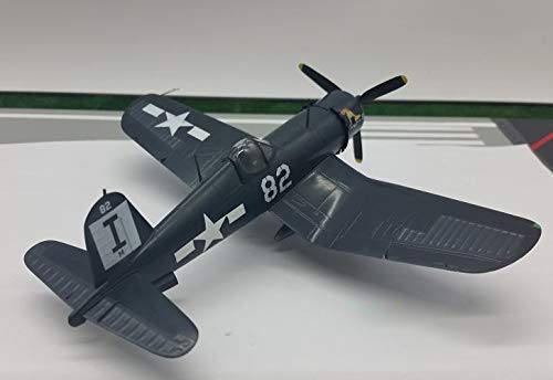 DMCMX 1:72 modelo de avión de la Marina EE.UU. de la Segunda Guerra Mundial corsario F4U-1 portaaviones estático Militar Adornos cuerpo de plástico de simulación de producto muy conveniente for regalo