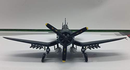 DMCMX 1:72 modelo de avión de la Marina EE.UU. de la Segunda Guerra Mundial corsario F4U-1 portaaviones estático Militar Adornos cuerpo de plástico de simulación de producto muy conveniente for regalo DMCMX 1:72 modelo de avión de la Marina EE.UU. de la Segunda Guerra Mundial corsario F4U-1 portaaviones estático Militar Adornos cuerpo de plástico de simulación de producto muy conveniente for regalo