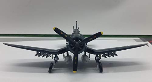 DMCMX 1:72 modelo de avión de la Marina EE.UU. de la Segunda Guerra Mundial corsario F4U-1 portaaviones estático Militar Adornos cuerpo de plástico de simulación de producto muy conveniente for regalo