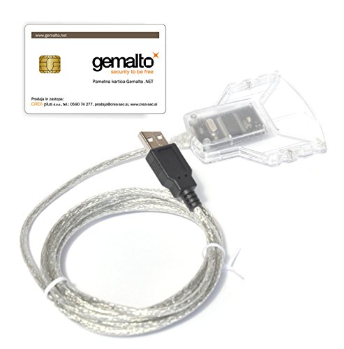 DNI Electrónico Lector de Tarjetas Inteligentes Smart Card Gemalto IDBridge CT30 USB ID eID