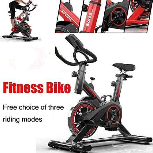 Dnyker Professional Exercise Bike,Home Fitness Bike for Weight Loss,with LCD Monitor,Comfortable Seat Cushion,Indoor Silent Fitness Equipment Indoor Fitness