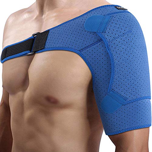 DOACT Hombro Apoyo con Almohadilla de Presión, Ajuste de Compresión Respirable Apoyo de Hombro para Manguito Rotador, Alivio del Dolor Muscular Recuperación Dislocado Articulación(Busto: 31"-38") DOACT Hombro Apoyo con Almohadilla de Presión, Ajuste de Compresión Respirable Apoyo de Hombro para Manguito Rotador, Alivio del Dolor Muscular Recuperación Dislocado Articulación(Busto: 31"-38")
