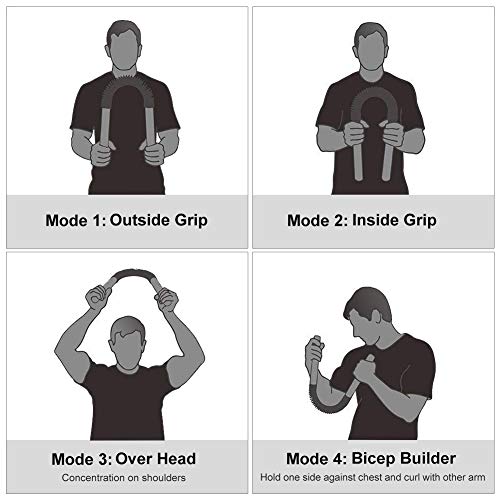 DOBEN Profesional Máquinas de brazo, Barra Flexible Pectorales de Fitness, Barra Musculación, Sports Power Twister 20kg, 30kg, 40kg, 50kg, 60kg, Arm Trainer DOBEN Profesional Máquinas de brazo, Barra Flexible Pectorales de Fitness, Barra Musculación, Sports Power Twister 20kg, 30kg, 40kg, 50kg, 60kg, Arm Trainer