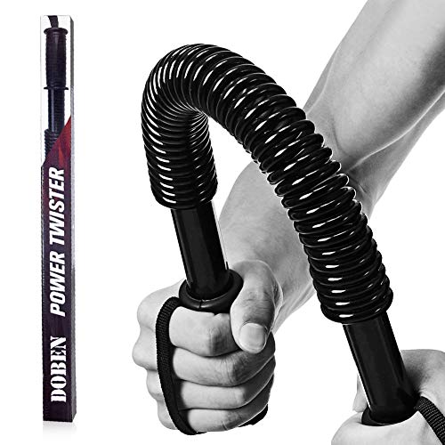 DOBEN Profesional Máquinas de brazo, Barra Flexible Pectorales de Fitness, Barra Musculación, Sports Power Twister 20kg, 30kg, 40kg, 50kg, 60kg, Arm Trainer DOBEN Profesional Máquinas de brazo, Barra Flexible Pectorales de Fitness, Barra Musculación, Sports Power Twister 20kg, 30kg, 40kg, 50kg, 60kg, Arm Trainer