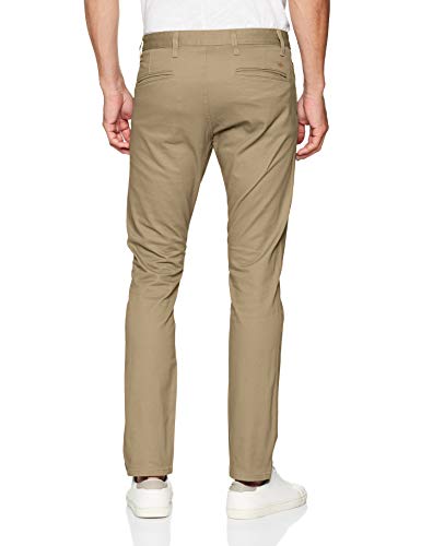 Dockers Alpha Original Skinny-Lite Pantalones, Marrón (New British Khaki), 30W / 30L para Hombre