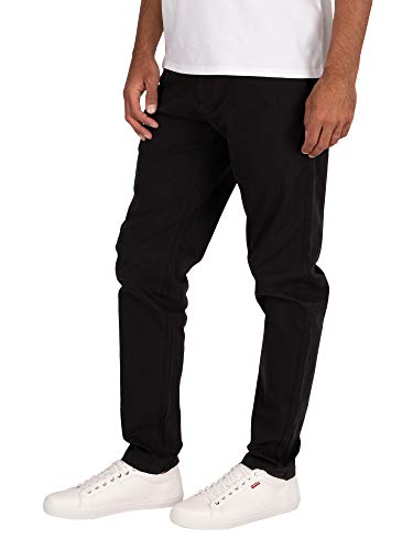 Dockers Smart 360 Flex Chino Tapered Pantaln, Negro (Black 0013), 36W / 34L para Hombre