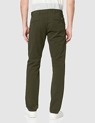 Dockers Smart Supreme Flex Alpha Tapered-WONDERKNIT Pantalones, Gris (Deep Depths 0003), 31W / 34L para Hombre