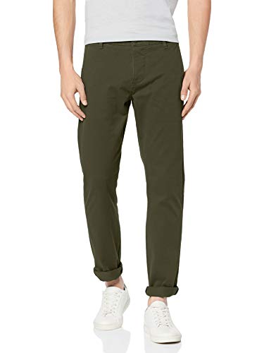 Dockers Smart Supreme Flex Alpha Tapered-WONDERKNIT Pantalones, Gris (Deep Depths 0003), 31W / 34L para Hombre