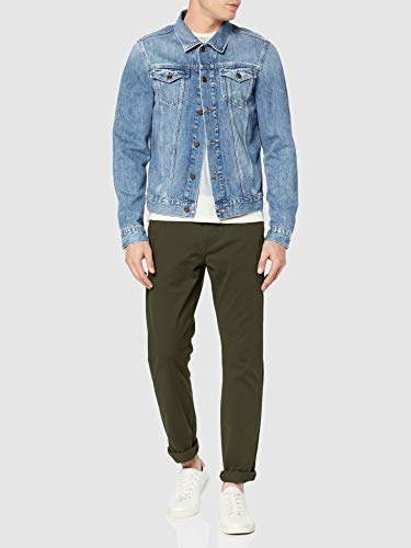 Dockers Smart Supreme Flex Alpha Tapered-WONDERKNIT Pantalones, Gris (Deep Depths 0003), 31W / 34L para Hombre Dockers Smart Supreme Flex Alpha Tapered-WONDERKNIT Pantalones, Gris (Deep Depths 0003), 31W / 34L para Hombre