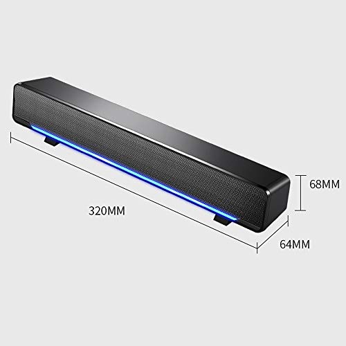 Docooler SADA V-196 subwoofer Barra de estéreo Potente Reproductor de música Caja de Sonido Envolvente de Bajos Entrada de Audio de 3,5 mm para PC Portátil Smartphone Tableta MP3 MP4 Docooler SADA V-196 subwoofer Barra de estéreo Potente Reproductor de música Caja de Sonido Envolvente de Bajos Entrada de Audio de 3,5 mm para PC Portátil Smartphone Tableta MP3 MP4