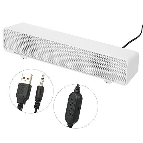 Docooler SADA V-196 subwoofer Barra de estéreo Potente Reproductor de música Caja de Sonido Envolvente de Bajos Entrada de Audio de 3,5 mm para PC Portátil Smartphone Tableta MP3 MP4 Docooler SADA V-196 subwoofer Barra de estéreo Potente Reproductor de música Caja de Sonido Envolvente de Bajos Entrada de Audio de 3,5 mm para PC Portátil Smartphone Tableta MP3 MP4