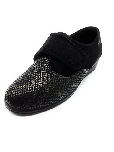 DOCTOR CUTILLAS 792 Velcro Serpiente Mujer Negro 37