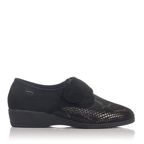 DOCTOR CUTILLAS 792 Velcro Serpiente Mujer Negro 37 DOCTOR CUTILLAS 792 Velcro Serpiente Mujer Negro 37