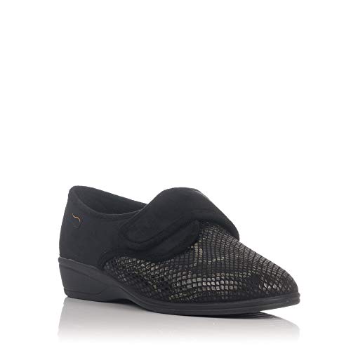 DOCTOR CUTILLAS 792 Velcro Serpiente Mujer Negro 37 DOCTOR CUTILLAS 792 Velcro Serpiente Mujer Negro 37