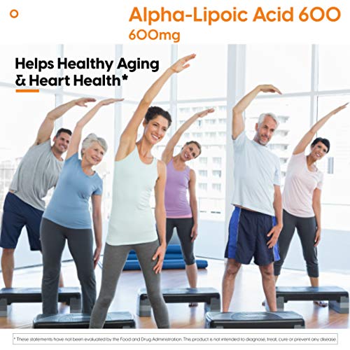 Doctor's Best Alpha Lipoic Acid, 600mg - 180 vcaps 180 unidades 240 g