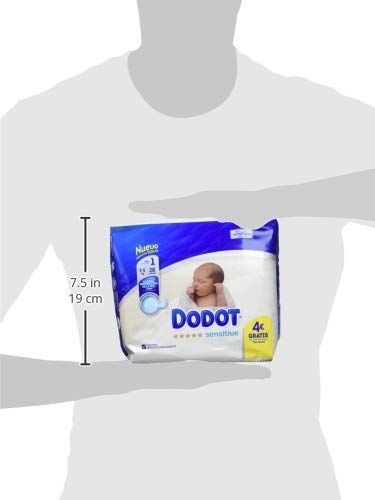 Dodot Protection Sensitive Pañales Talla 1 - 28 Unidades Dodot Protection Sensitive Pañales Talla 1 - 28 Unidades