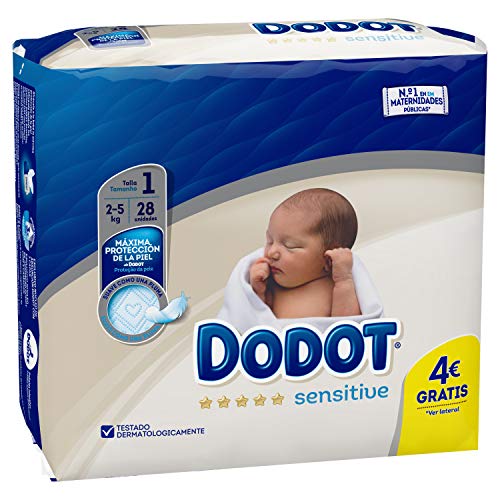 Dodot Protection Sensitive Pañales Talla 1 - 28 Unidades Dodot Protection Sensitive Pañales Talla 1 - 28 Unidades
