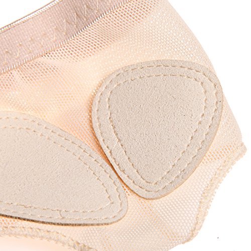 DoGeek-1 par Almohadilla para Ballet Tanga Almohadillas de Zapatos Toe Ballet Danza del Vientre antepié cojín Protección del Antepié Calcetines