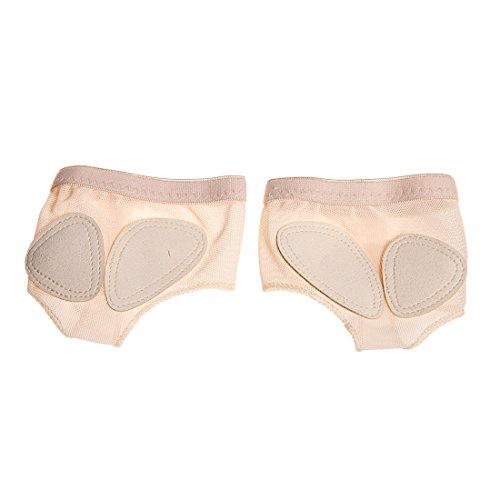 DoGeek-1 par Almohadilla para Ballet Tanga Almohadillas de Zapatos Toe Ballet Danza del Vientre antepié cojín Protección del Antepié Calcetines