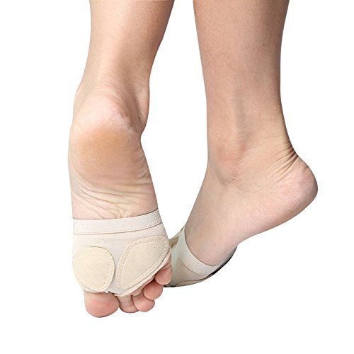 DoGeek-1 par Almohadilla para Ballet Tanga Almohadillas de Zapatos Toe Ballet Danza del Vientre antepié cojín Protección del Antepié Calcetines