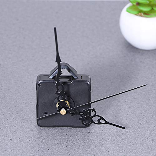 DOITOOL 1 piezas kit de movimiento reloj de cuarzo silencioso mecanismo de reloj diy maquinaria reloj pared maquinaria de reloj con agujas de pared con con 3 agujas (negro,sin batería) DOITOOL 1 piezas kit de movimiento reloj de cuarzo silencioso mecanismo de reloj diy maquinaria reloj pared maquinaria de reloj con agujas de pared con con 3 agujas (negro,sin batería)