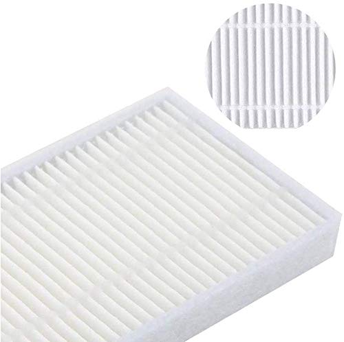 DOKKOO Kit de repuestos Accesorio para Cecotec Conga 1490 Cecotec Conga 1590 Robot Aspirador Repuestos Paquete de 1 Cepillo Principal, 6 filtros Hepa, 6 cepillos Laterales, 3 Trapos de fregona DOKKOO Kit de repuestos Accesorio para Cecotec Conga 1490 Cecotec Conga 1590 Robot Aspirador Repuestos Paquete de 1 Cepillo Principal, 6 filtros Hepa, 6 cepillos Laterales, 3 Trapos de fregona
