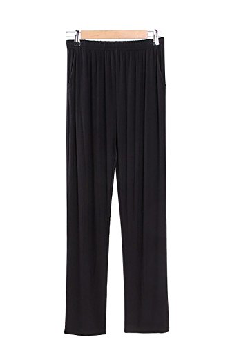 Dolamen Hombre Pantalones de Pijama Modal Algodón, 2018 Pantalones Boxeador Largo Casual Ropa de Dormir Cintura elástica Bolsillos Tiempo Libre Yoga Deportes (XXXX-Large, Negro) Dolamen Hombre Pantalones de Pijama Modal Algodón, 2018 Pantalones Boxeador Largo Casual Ropa de Dormir Cintura elástica Bolsillos Tiempo Libre Yoga Deportes (XXXX-Large, Negro)