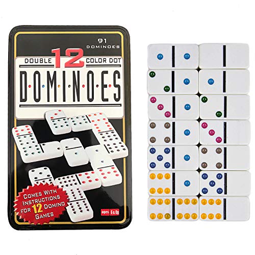 Domino doble 12.Niños y adultos Juego de táctica - Juego de mesa