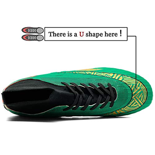 Donbest Botas de Fútbol para Hombre Spike Zapatos de fútbol Profesionales Aire Libre Calzado de Fútbol Atletismo Zapatillas de Fútbol Donbest Botas de Fútbol para Hombre Spike Zapatos de fútbol Profesionales Aire Libre Calzado de Fútbol Atletismo Zapatillas de Fútbol